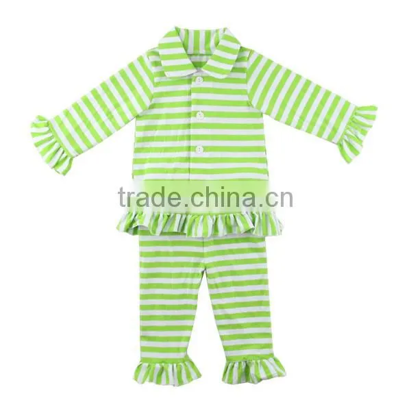 Wholesale Children Clothing Boutique Girls Clothing Fall Pajamas Girl Pajamas Set photo-2