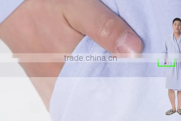 High Quality 100% Cotton Bathrobe for Men photo-5