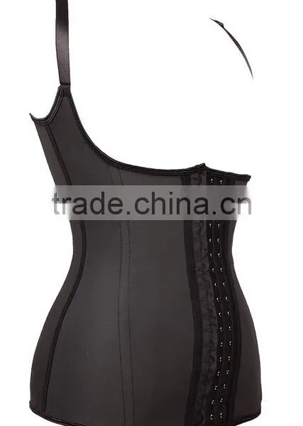 Instyles Steel Bone Sport Adjustable Strap 100% Latex Waist Training Cincher Vest Corse XS-6XL photo-5