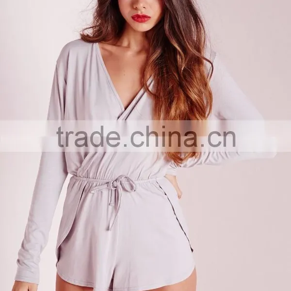Regular Fit Long Sleeve Sleepwear Pictures of Sexy Nightwear Women photo-2