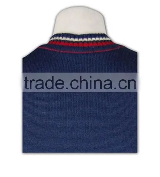 ISO9001/BSCI Manufature Tailored Made Unique School Uniform Sweater Vest photo-6