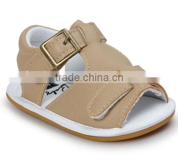 2017 New Design Baby Girl Sandals, Leather Baby Sandals photo-5