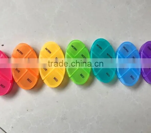 Medicine Weekly Storage Pill Box Container Case Health Care Pill Box Organizer photo-3