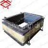 Rectangular Fiber Fabric Compensators Type and Flanges Size