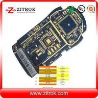 5&5 Mil Track W&D 6layer Blue Soldermask Board