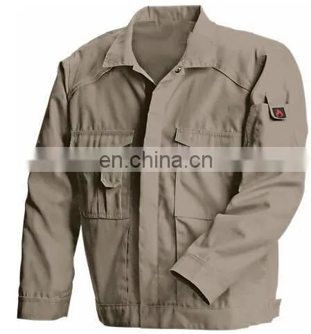 Supply OEM Workwear 100%cotton Safety Flame Resistant Working Garments photo-6