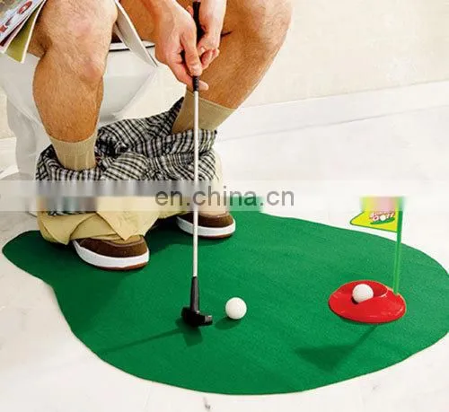 Toilet Golf Game Bathroom Mat