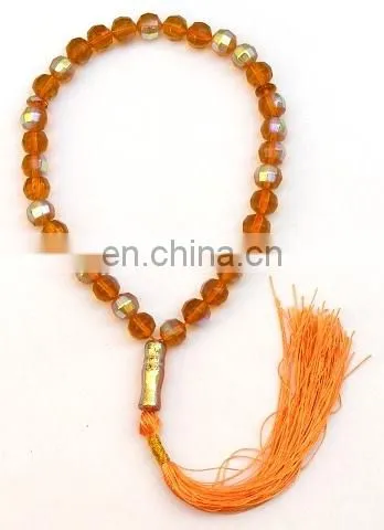 Crystal Muslim Tasbih Prayer Beads Islamic Bead Tasbeeh