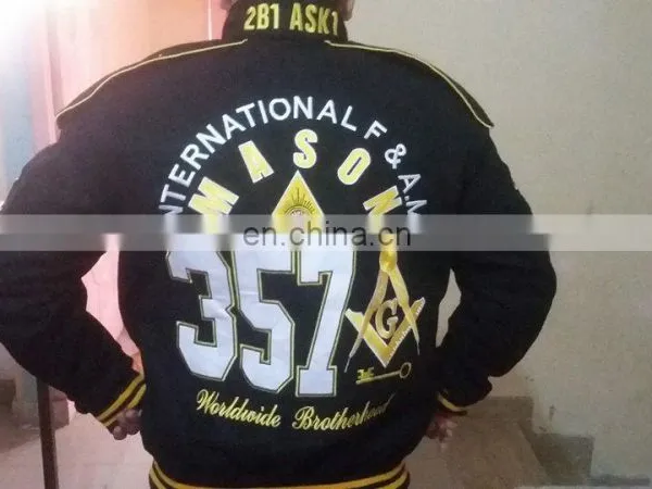 MASONIC REGALIA JACKET INTERNATIOL MASON EMBLEM