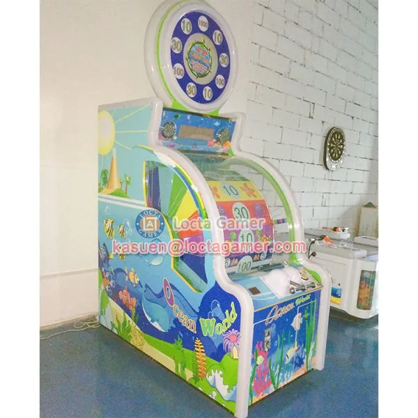 Zhongshan Locta Amusement Redemption, Game Machine, Bass Wheel Indoor, Lucky Wheel Game Machine Redemption, Coin Operate photo-5