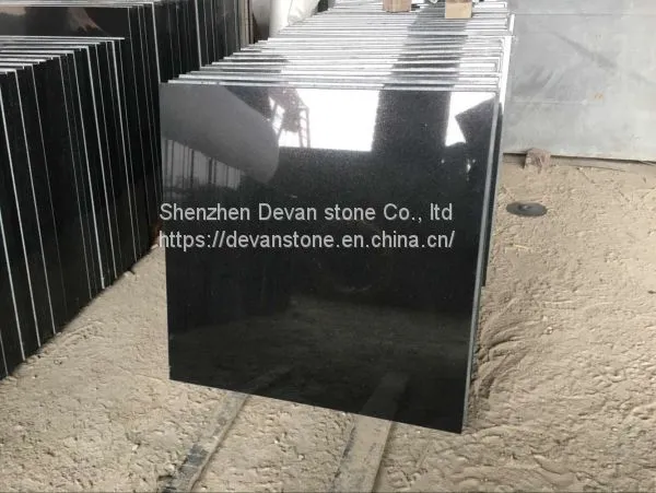 China Black Granite Kitchen Countertops Floor Tiles Wall Tiles photo-2