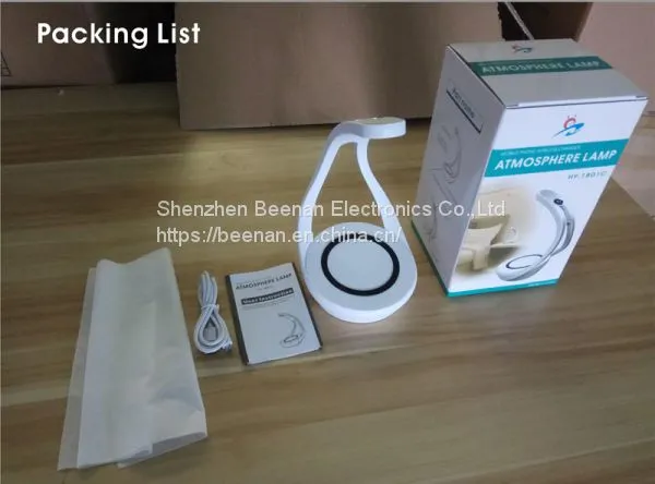 LED Atmosphere Lamp With Wireless Charging HY-1801C photo-5