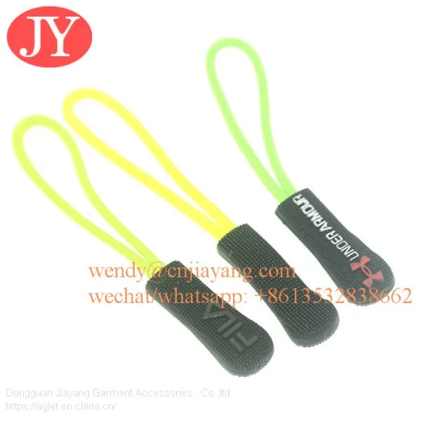 Jiayang Colorful Durable Cord Zipper Puller String Zipper Pull Plastic Zipper Puller photo-5