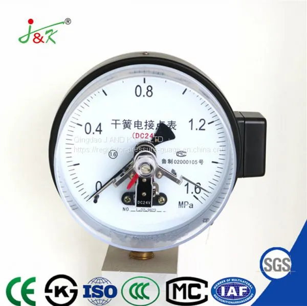 150mm Reed Switch Electric Contact Pressure Gauge With Best Price photo-2