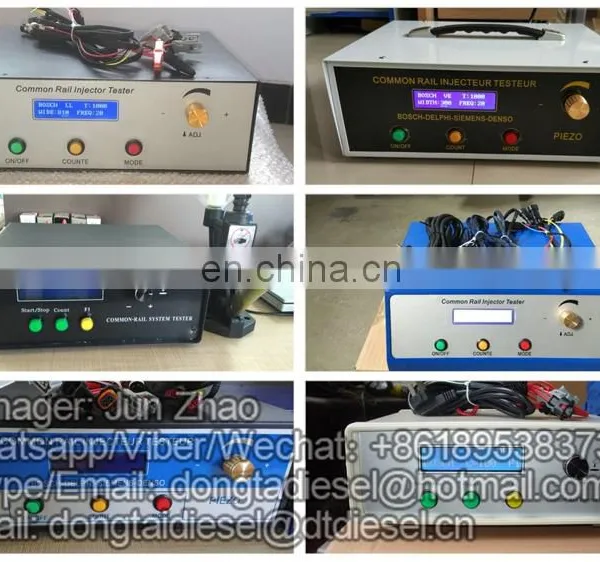 Лучшее качество тестера форсунок системы Common Rail CR1200 и CR1000, пьезоэлектрический и электромагнитный photo-2