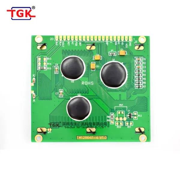 128X64 Lcd Display TM12864F-4 SPI Serial Port With Font 78x70mm Size Stn Lcd 12864 Screen Lcd 128X64 Display Screen 12864 Lcd Module photo-3