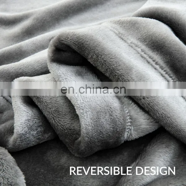 Wholesale Superior Personalized Super Cozy High Quality Material Flannel Adult Blanket photo-6