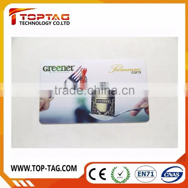 Customized Design Silkscreen Printed PVC Discount Gift Card photo-4
