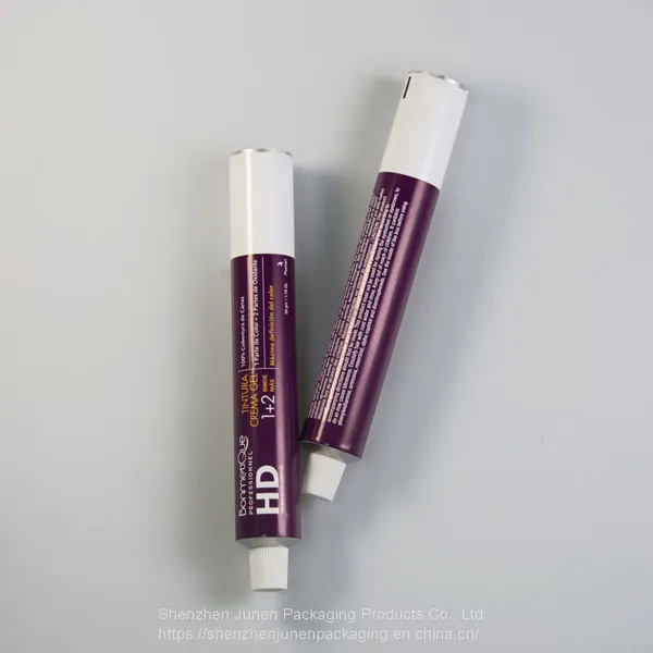 Aluminum Collapsible Tube for Hair Dye Cream photo-2