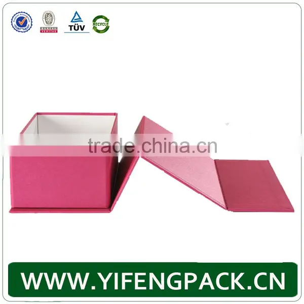 Customized Brand Made For Miami Luxury Black Bespoke Size Folding Box Gift Box Manufacturer photo-3