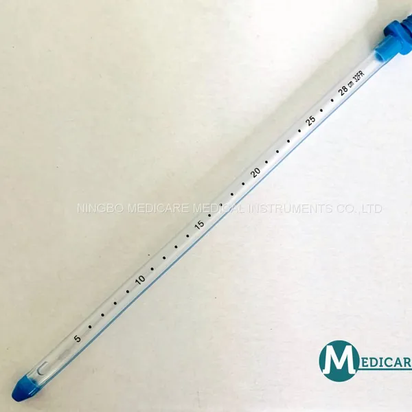 PVC TPU Chest Drainage Catheter With or Without Trocar Chest Drainage Tube photo-2