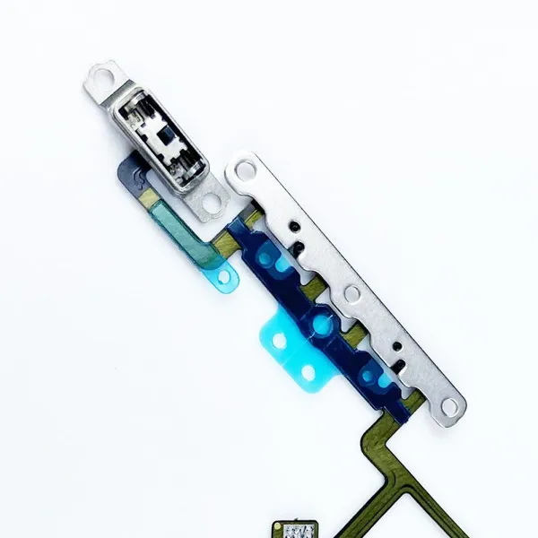 Flex Volume For IPhone XS Mute & Volume Button Switch Key With Metal Parts Cell Phone Parts
