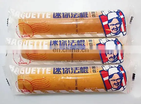 Baguetee Bread Croissan Donut Bakery Food Automatic Flow Pillow Packaging Packing Machine photo-2