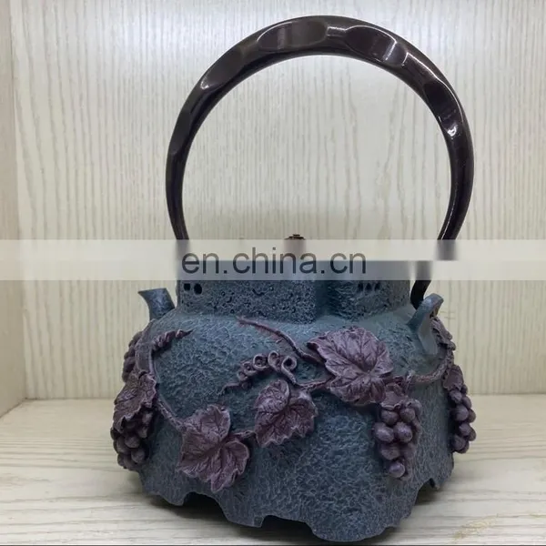 Chinese Style Hand-made Cast Iron Teapot Hot Sales Teapot Set photo-5