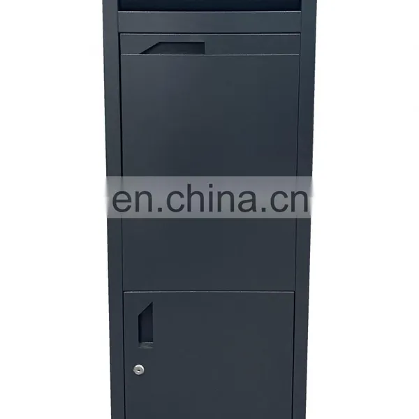 New Style Germany Wholesale Tall Large Metal Outdoor Newspaper Letter Box Postbox Mailbox Manufacturer photo-3