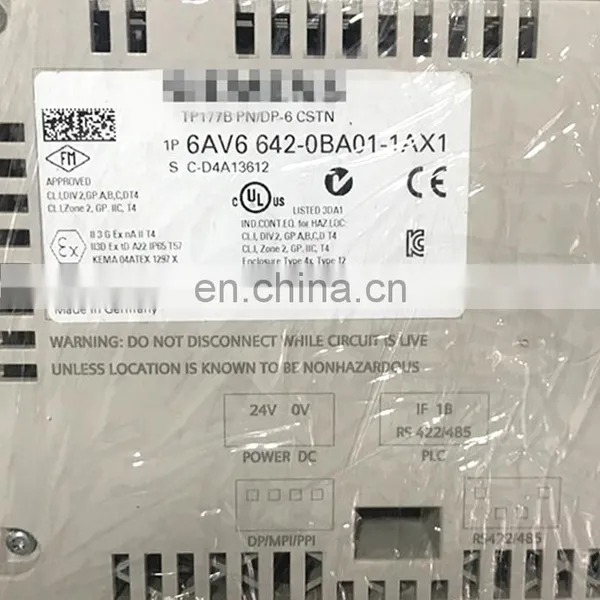 For PLC Pac and Dedicated Controllers Touch Panel Siemens Touch Screen TP177B 6AV6642-0BA01-1AX1 photo-5