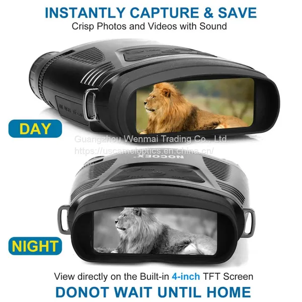 Uscamel Optics Night Vision Goggles With 4'' Display Screen photo-4