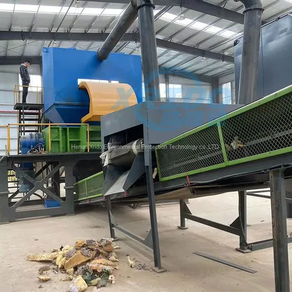 Industrial Scrap Metal Double Shaft Shredding Machine Metal Shredderer photo-4