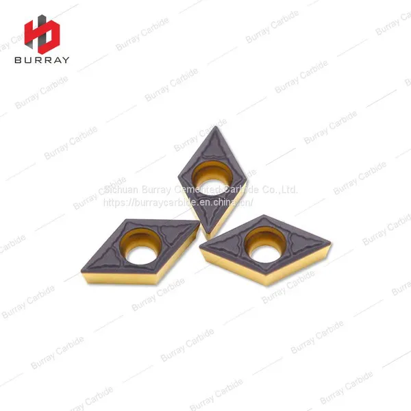 DCMT11T304-PM Carbide Turning Insert With Bi-color CVD Coating for Steel photo-3