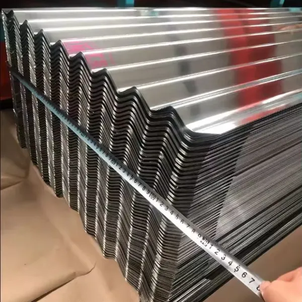 Hot Dipped Galvanized Wave Steel Sheet Corrugated Roofing Sheet Soundproof Roofing Sheet photo-2