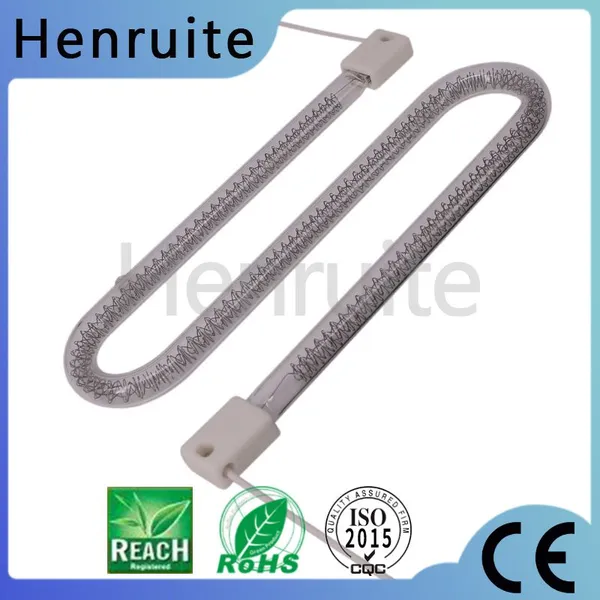 S Shape Infrared Halogen Heat Lamp Medium Wave Lamp Halogen Tungsten Heating Element photo-5