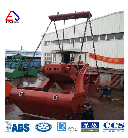 15cbm 25t Scissors Type Grab for Loading Coal Sand Mineral Powder Fertilizer photo-2