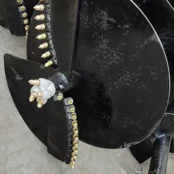 Hydraulic Power Excavator Core Drilling Attachment Alloy Drill Bit Rotary Excavation Drill Machine photo-5