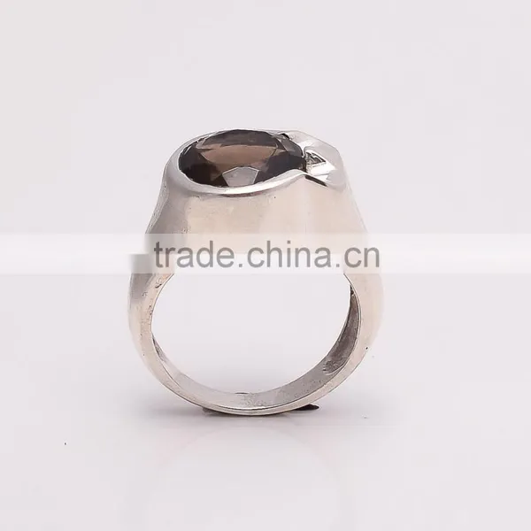SMOKY RING ,925 Sterling Silver Jewelry Wholesale,WHOLESALE SILVER JEWELRY,SILVER EXPORTER,SILVER JEWELRY FROM INDIA photo-3