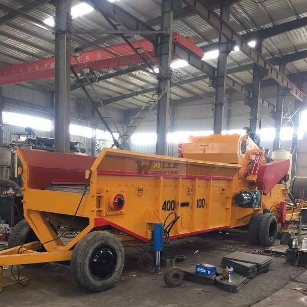 Wood Recycling System Wood Chip Granulator Machine Wood Sawdust Production Line