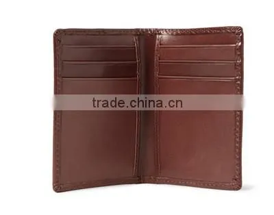 Wholesale Italian Leather RFID Card Holder Wallet for Men