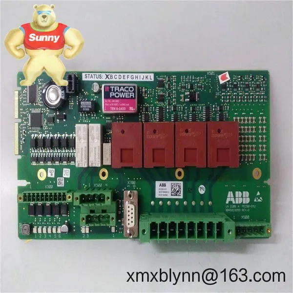 ABB UAD206A101 (3BHE019958R0101) – Mixed I/O Interface Board for ABB Industrial Control and Excitation Systems