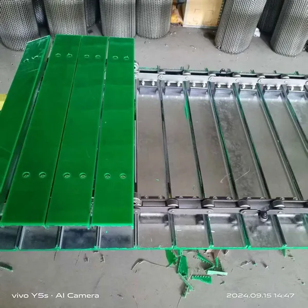 Polyurethane Coated Chain Plate Conveyor Belt, Household Appliance Assembly Line Conveyor Belt photo-3