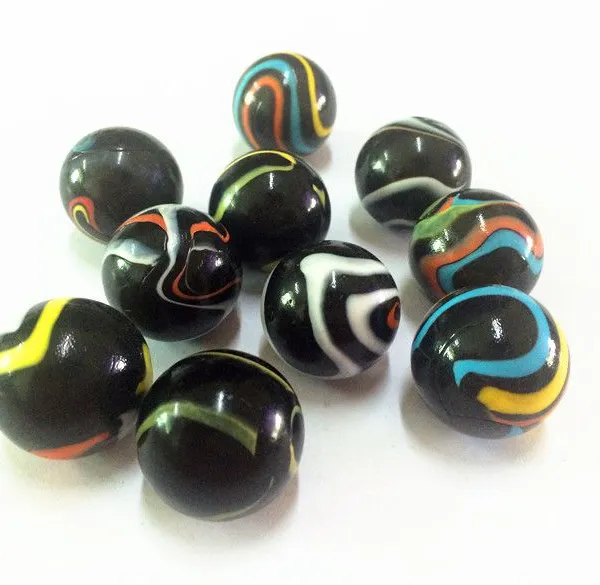 Wholesale Glass Beads Marbles 16mm 25mm Colorful Glass Beads Fishbowl Decorative Beads Craft Ball photo-4