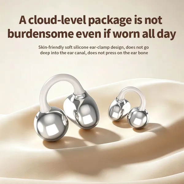 J190 Manufacturer Supply Ear Clip TWS Bluetooth Earphones, Open Ear Wireless Stereo Headphones photo-2