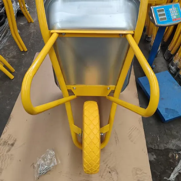 Factory Supply Construction Wheelbarrow with Solid Wheel for Construction Supply Buyers Factory Export Supply for Dealer and Import Distribu