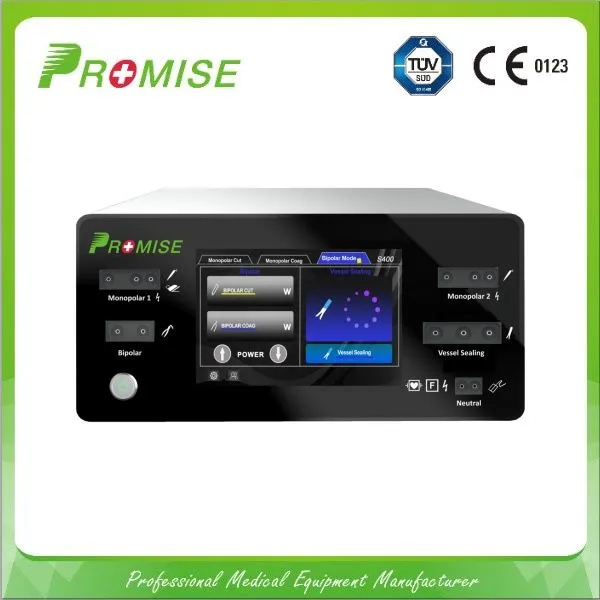 PROMISE S400 400W Multi-functional High Frequency Electrosurgical Unit With Full Touch Screen and Dual Surgeon Vessel Sealing photo-4
