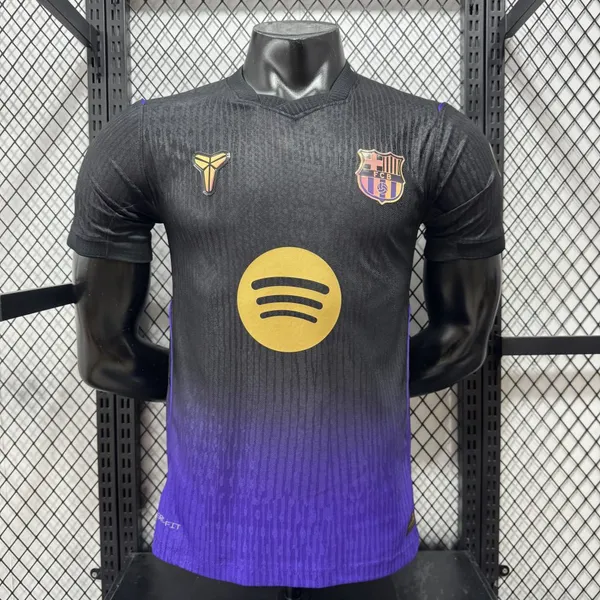 2627 Barcelona Away Jersey, Barça Player Version Football Kit, Barça x Mamba Collaboration Football Jersey