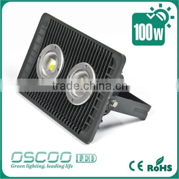OSCOO LED 50W LED Flood Light, 9000-11000lm, Die-cast Aluminum Lamp