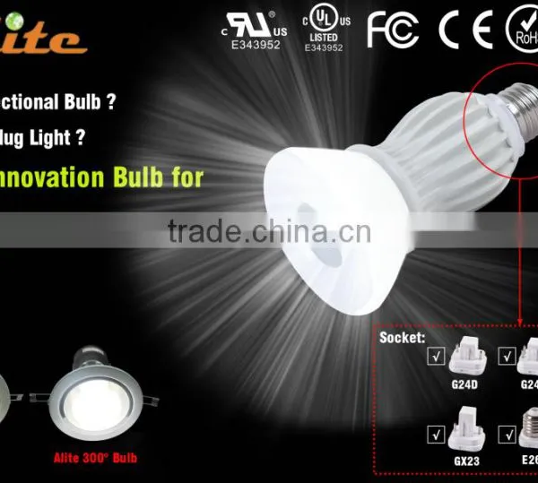 White Housing Led G23 Bulb 9w Wide Beamangle 300degree photo-2