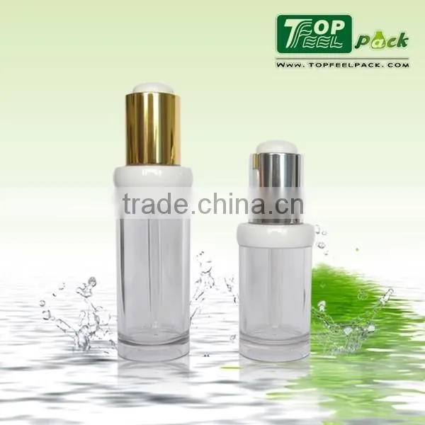 18ml 30ml Cosmetic Dropper Bottle With Silver Pump for Organic Oil photo-2